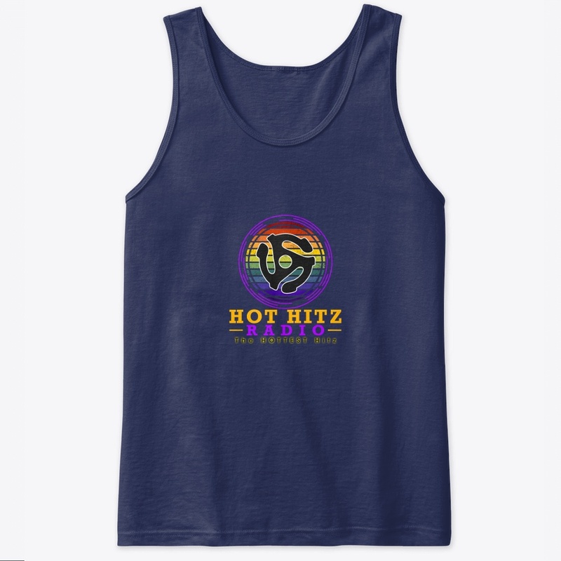 Hot Hitz Radio 45 Adapter Logo Rainbow