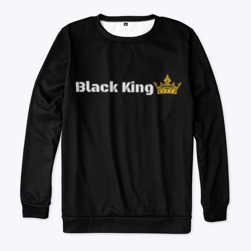 Black King sweatshirt design