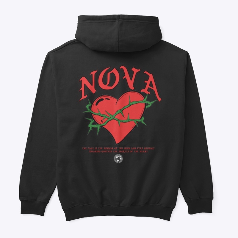 Rose Heart Hoodie