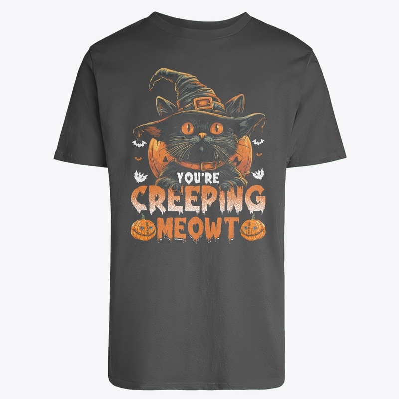 Creepy Meowt Halloween Cat Lovers Tee!