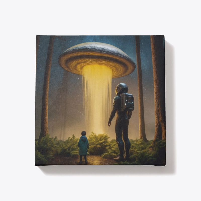 UFO lift off