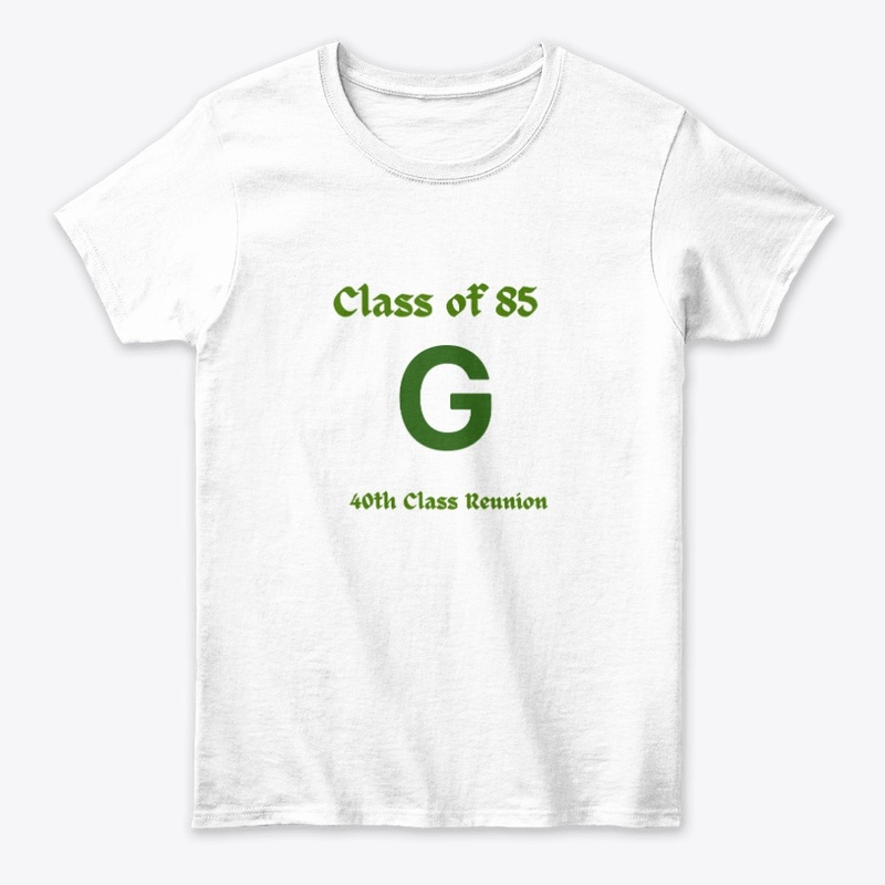 40th Class Reunion White/Green Attire
