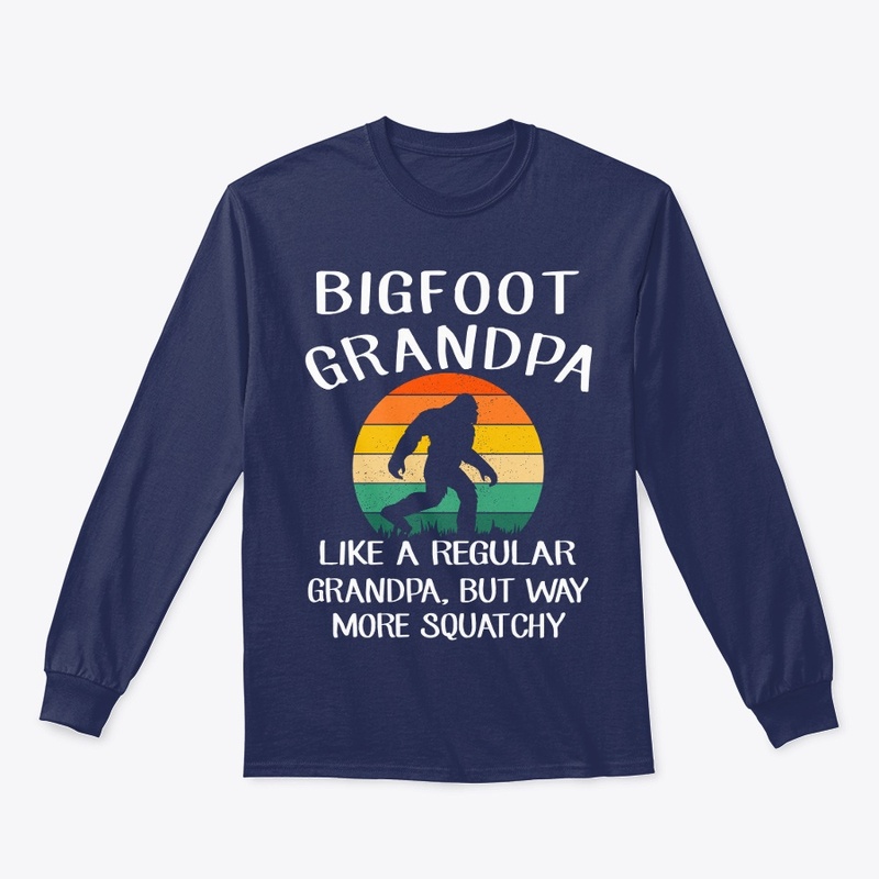 Funny Sasquatch Bigfoot Grandpa