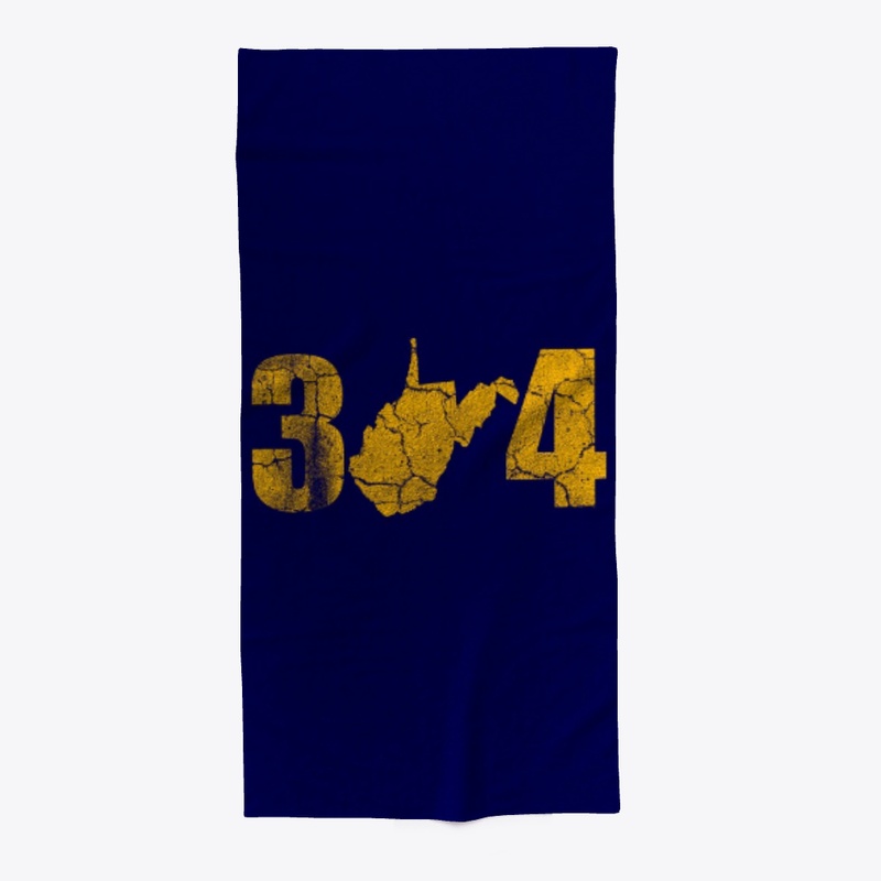 West Virginia 304 State Map