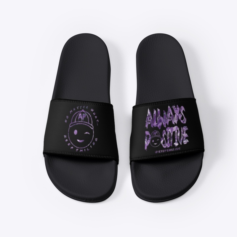 Always Positive - Purple Black slides