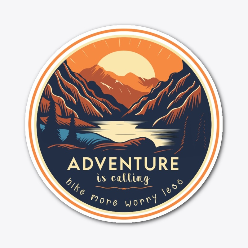 Adventure Is Calling Tshirt logo