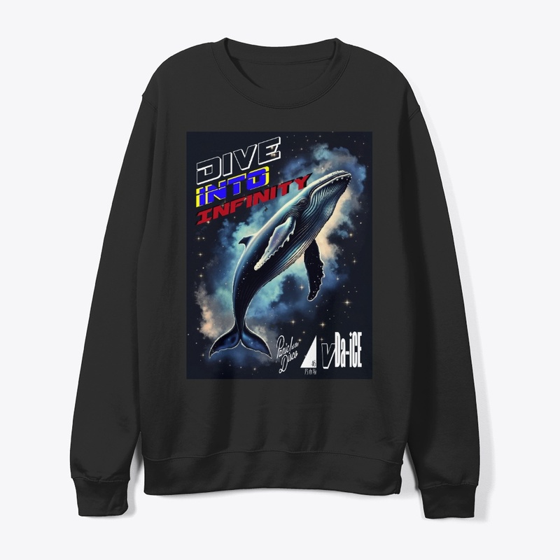 Dive Into Infinity Dark Whale LngSlevTee