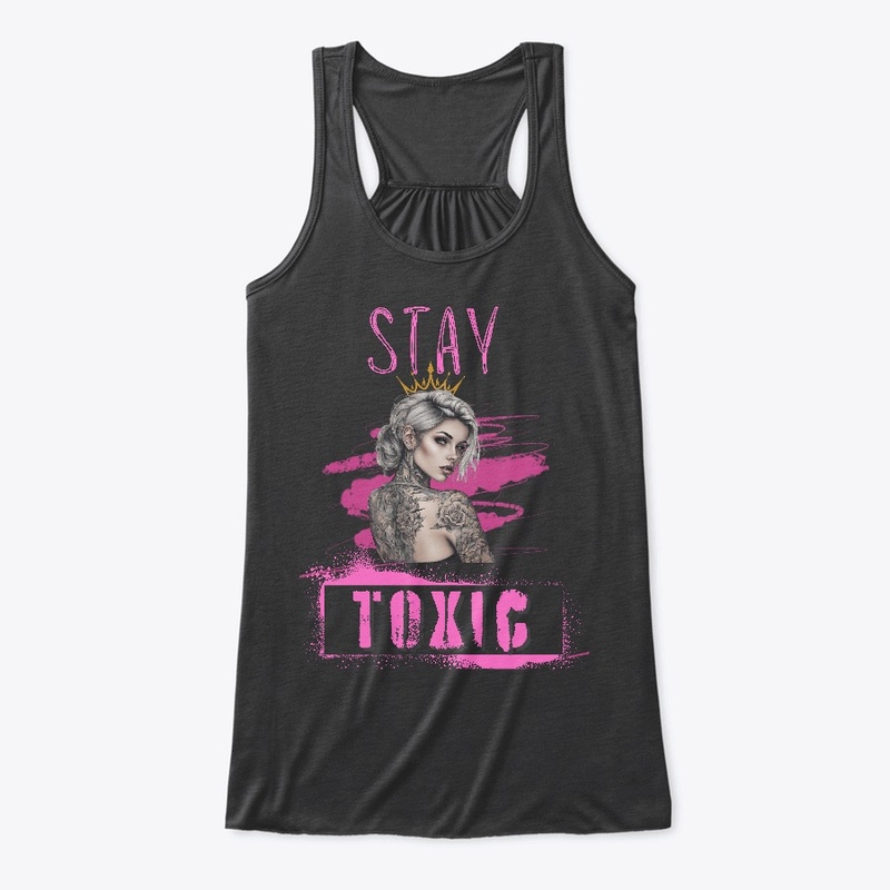 stay toxic pink
