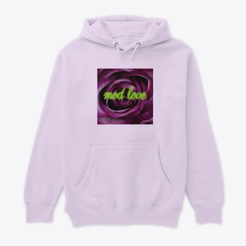 mod love purple flower