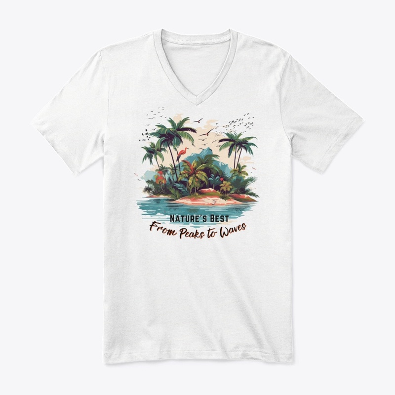 Summer Time Vibes Graphic T-shirt