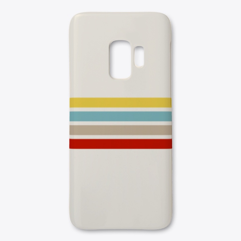 Sanosuke Abstract Colorful Retro Stripes