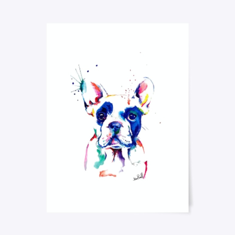 French Bulldog poster ver.2