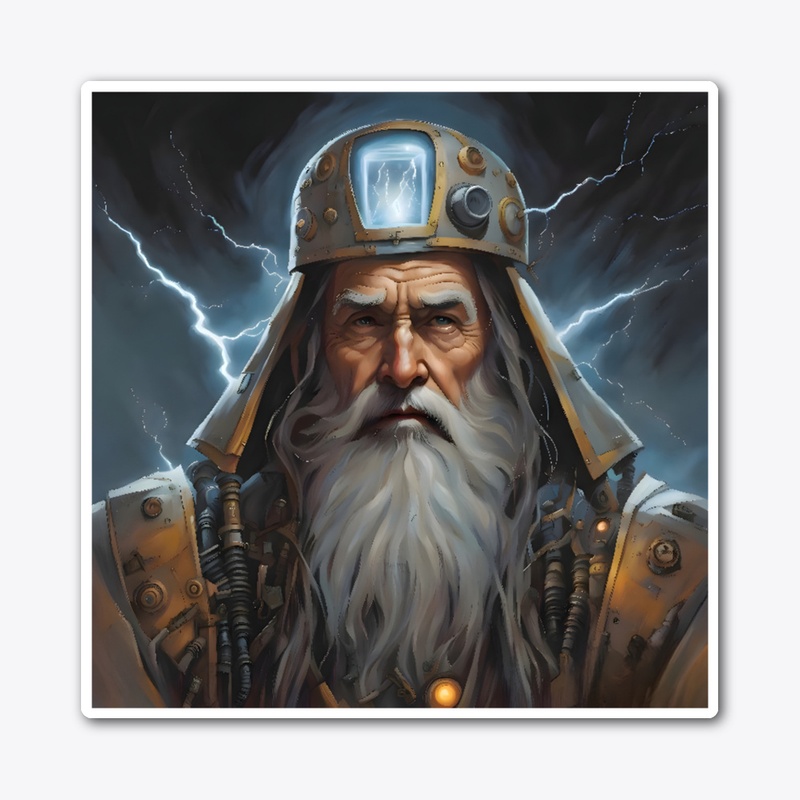 A robot wizard