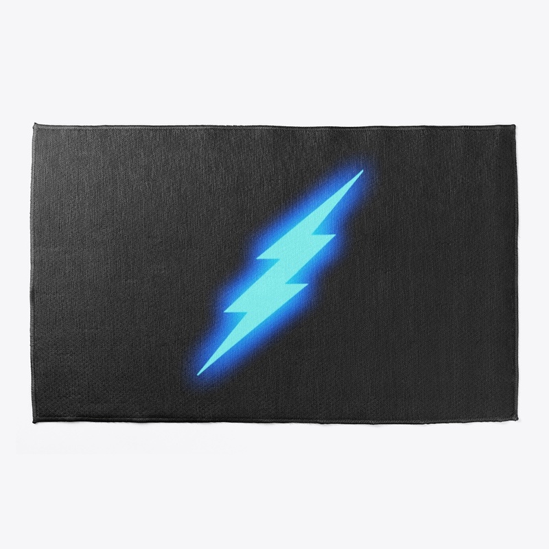 Blue lightning Bolt 