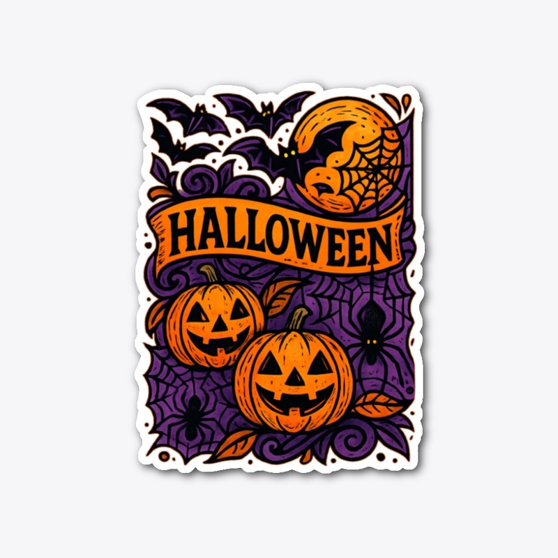 Batty Halloween Pumpkins