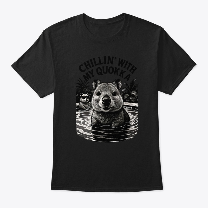 Cute Quokka Pool Party Chill Vibes