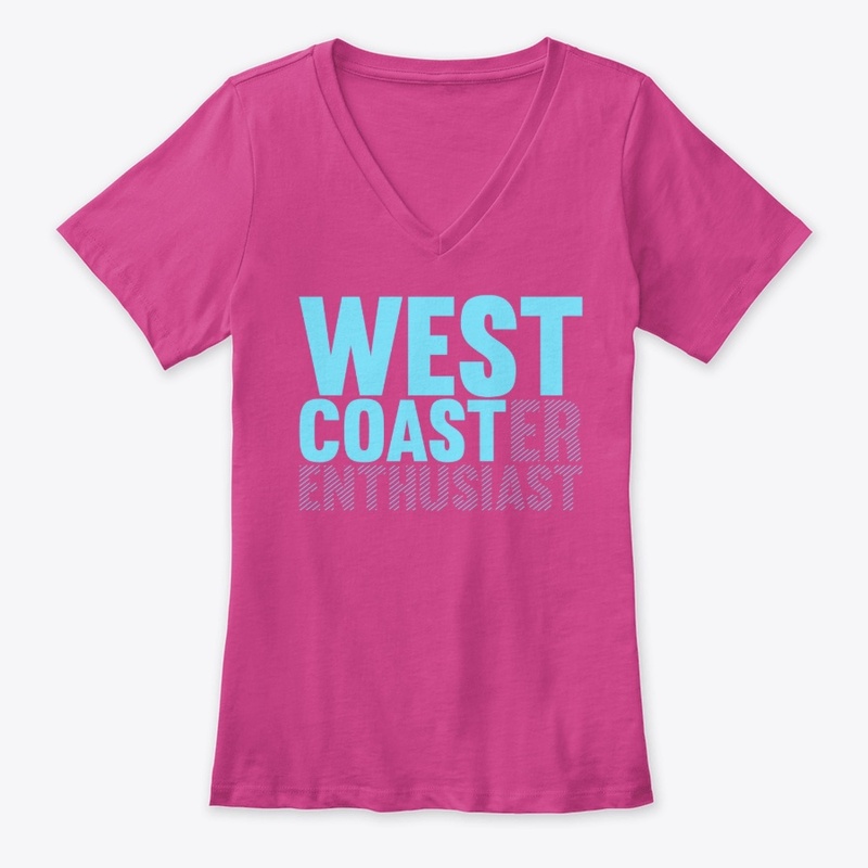 West Coaster Enthusiast Light Blue Print
