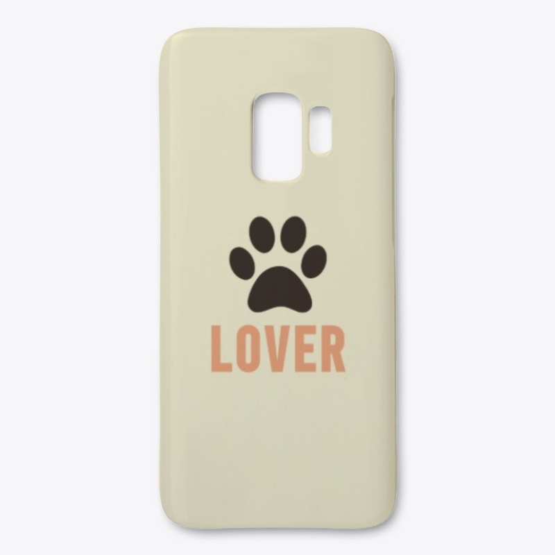 Dog Lover with quote
