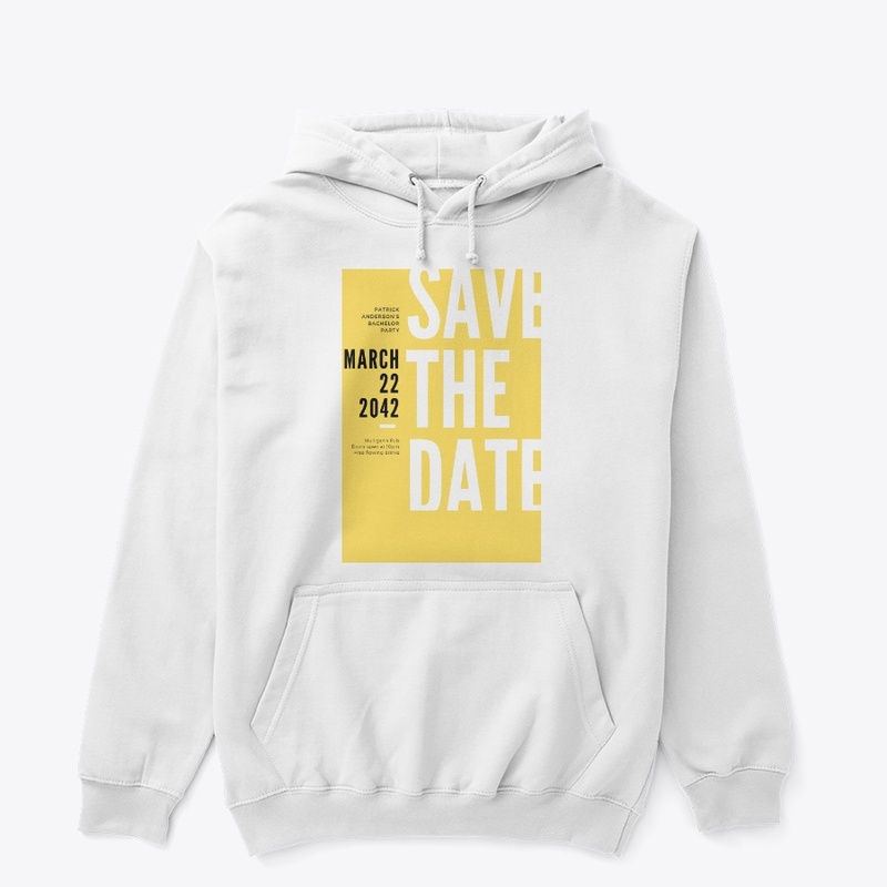 save the date premium t-shirt design