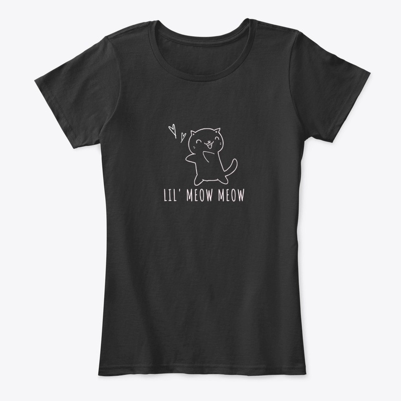 "Lil Meow Meow" White Text