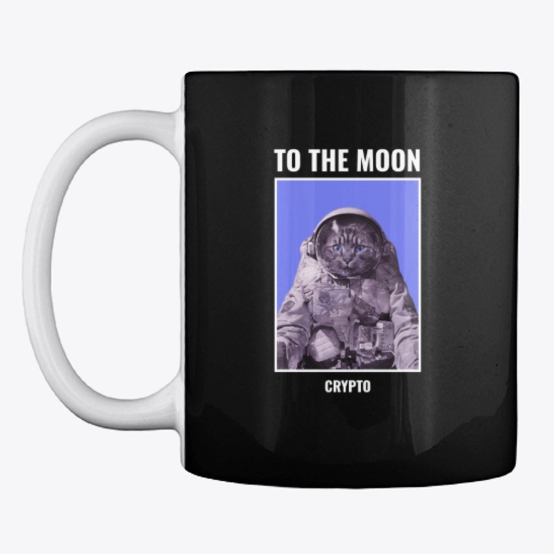 To the moon - Astronaut Cat