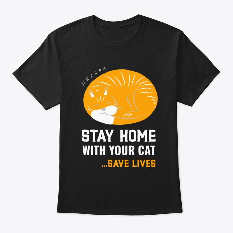 Stay Home with your cat save lives