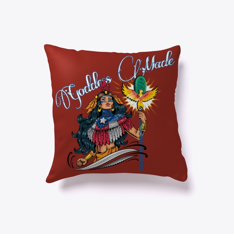 PuertoRican Goddess Pillow
