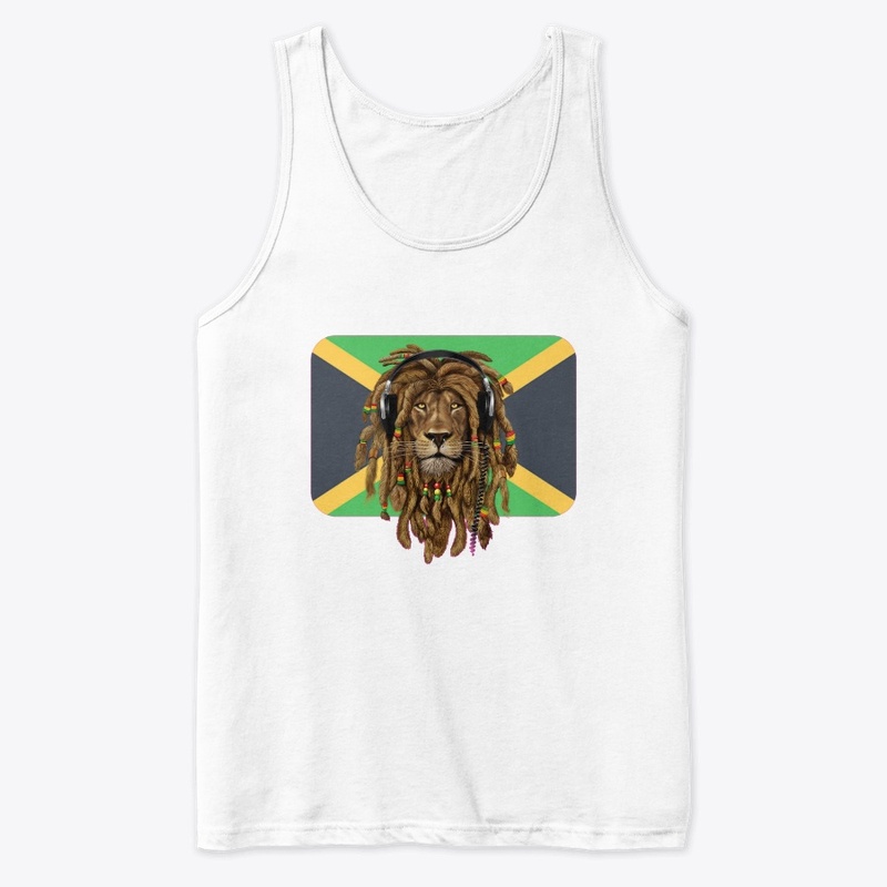 Rasta Lion Rastafari Colors Reggae