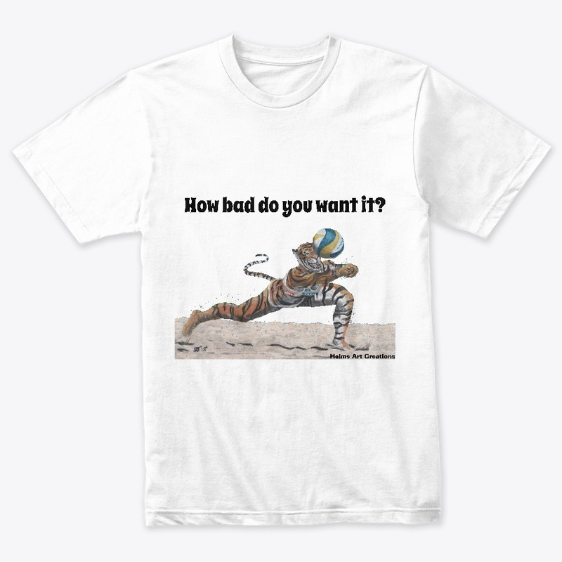 Cat Warrior Playing Beach Volleyball