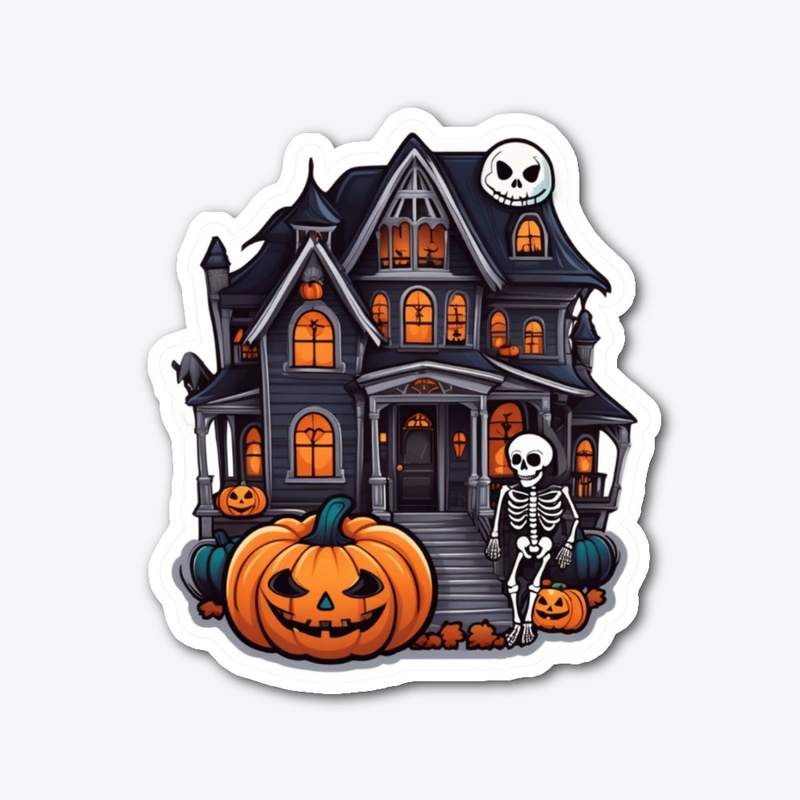 Spooky Halloween House