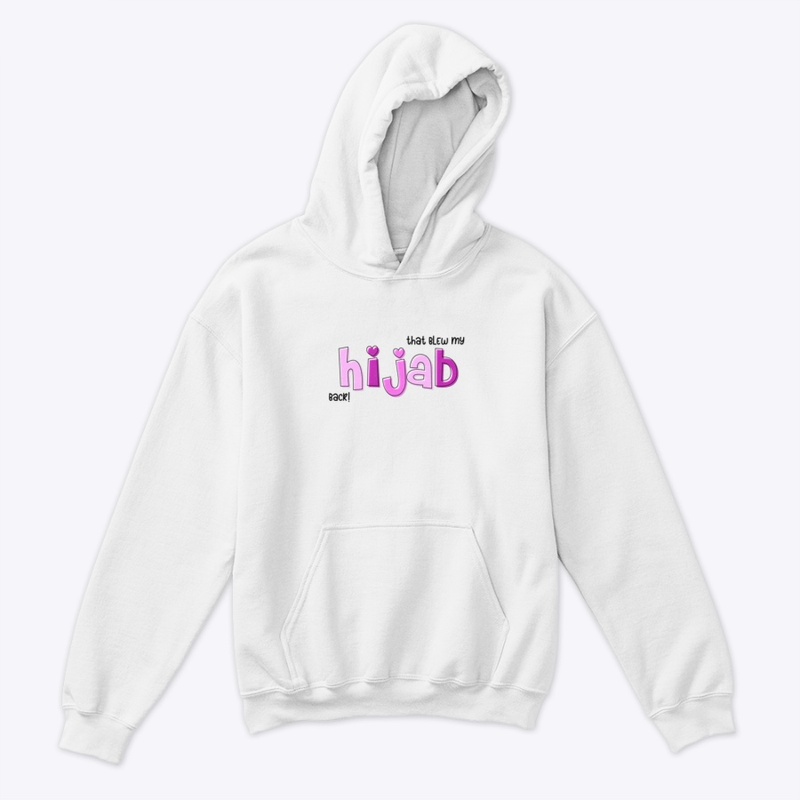 That Blew My Hijab Back - pink