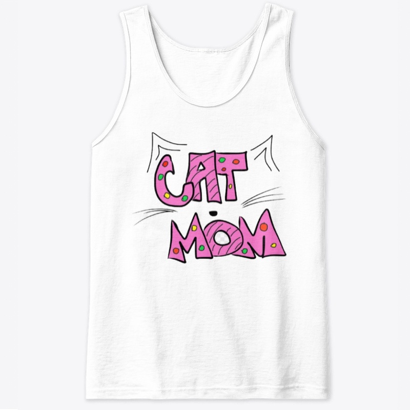 Cat Mom T- Shirt