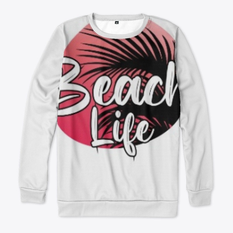 Beach life tee-shirt design