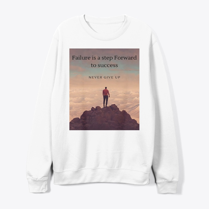 Never give up Motivational Slogan
