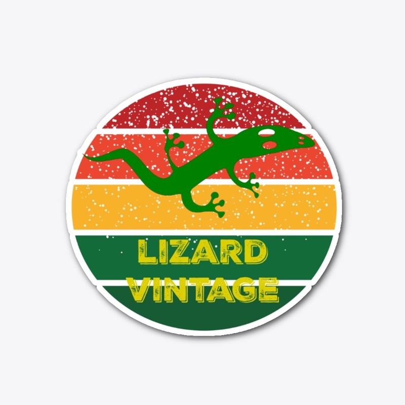 Lizard  Green Vintage