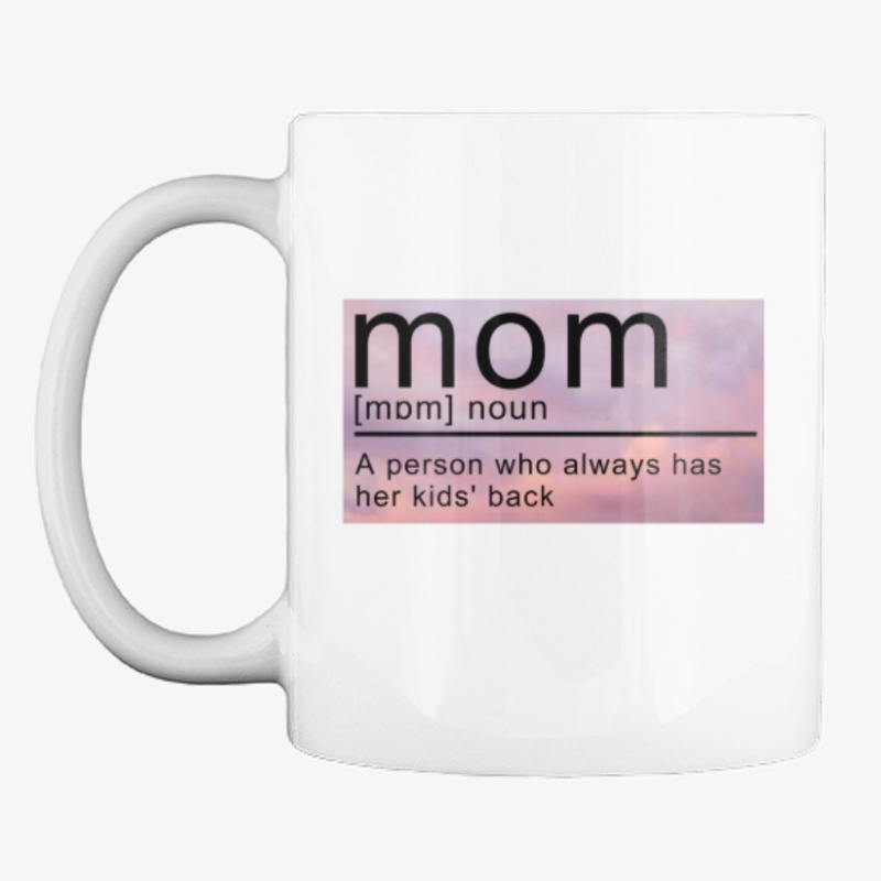 Mom - Definition on Sky Background