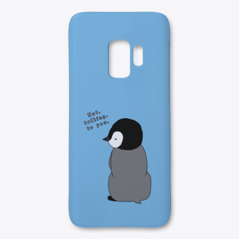 Not Talking to You - Cute Baby Penguin