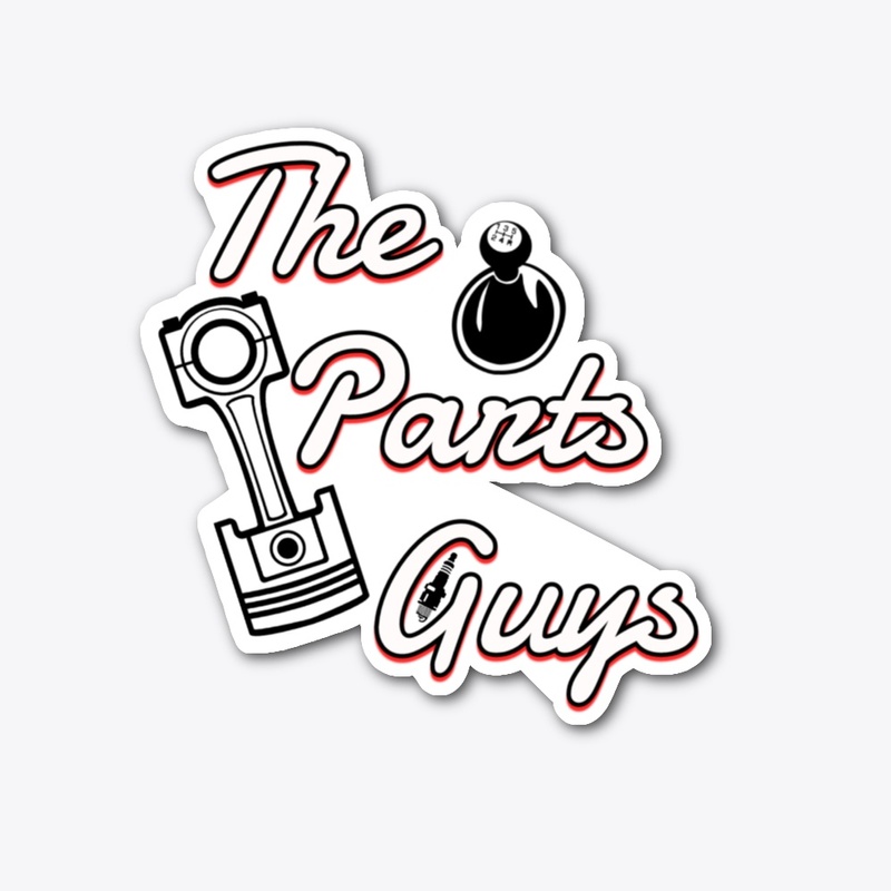 The Parts Guys LOGO sticker