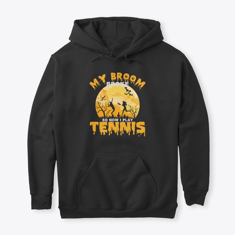 My Broom Broke so I play Tennis
