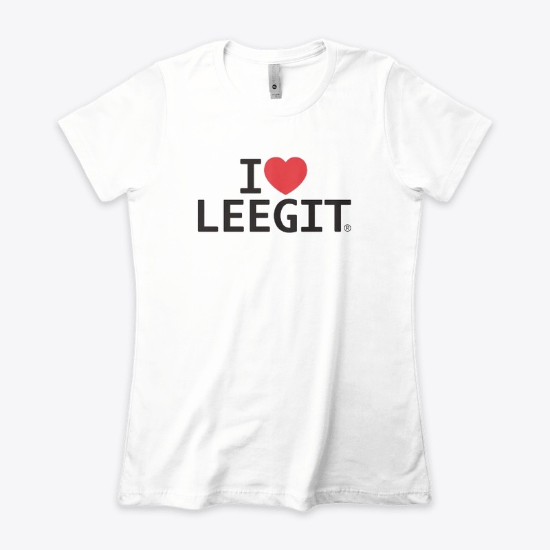 I Love Leegit (White)