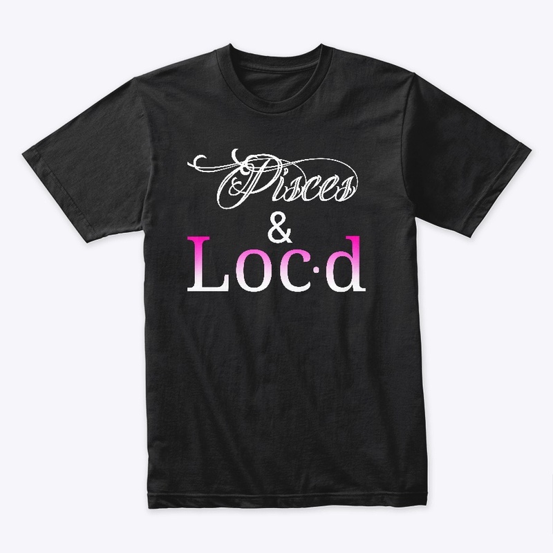Pisces & loc'd zodiac tee shirt