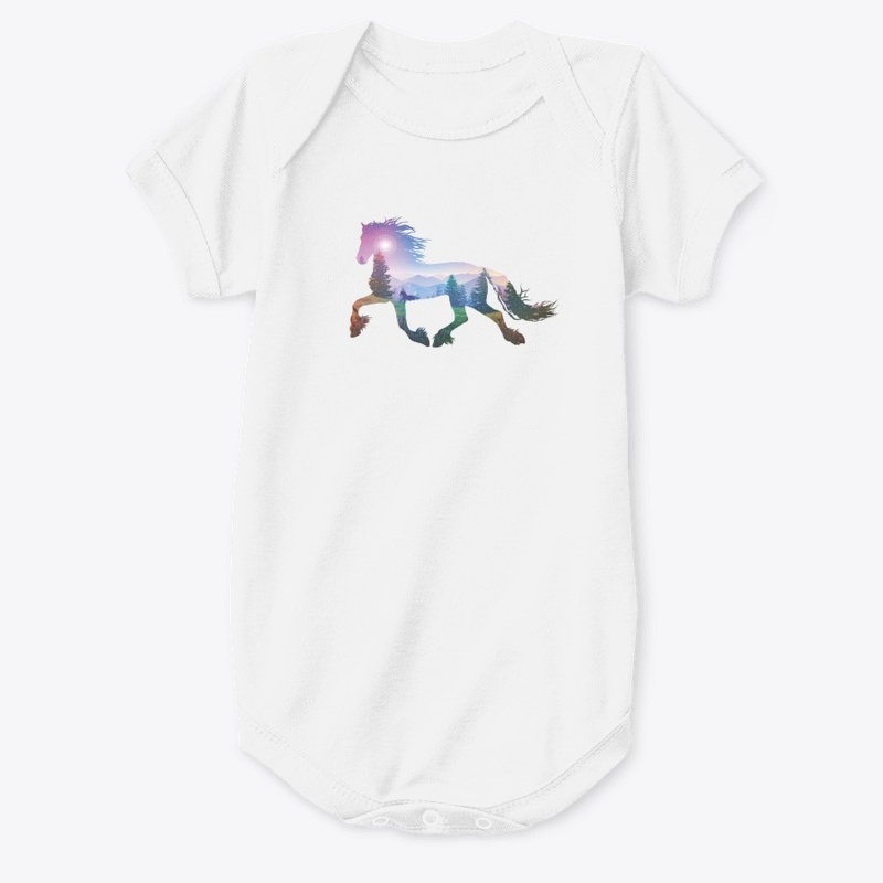 Horse in Trees