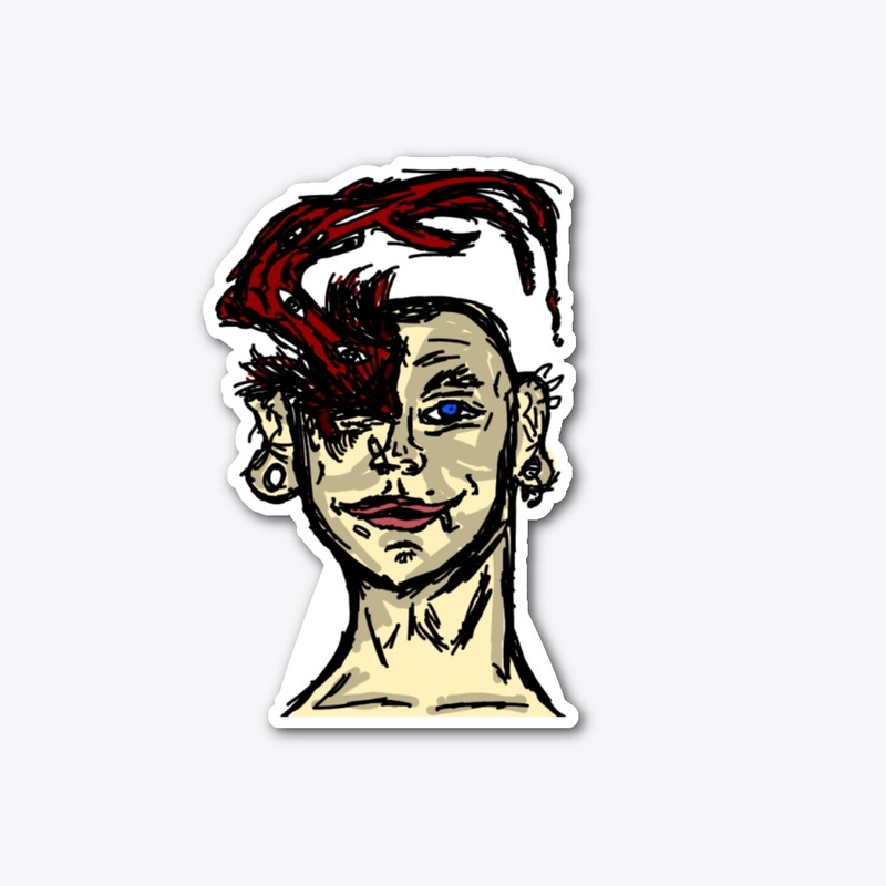 Headache Sticker 