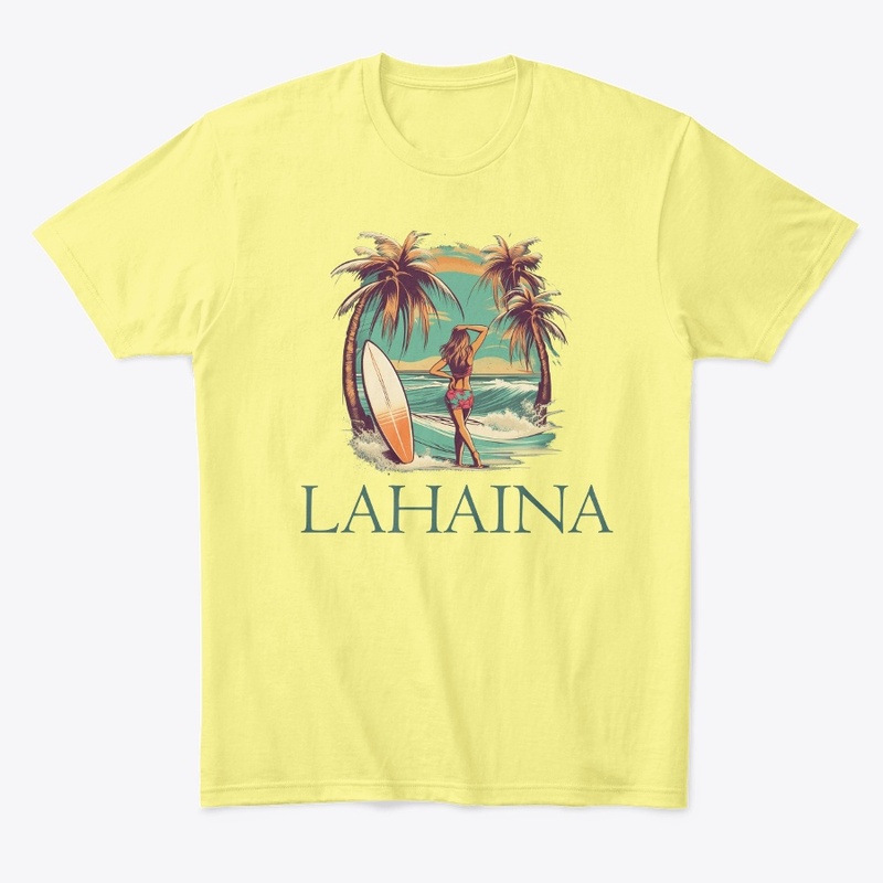 Lahaina Town Surfgirl