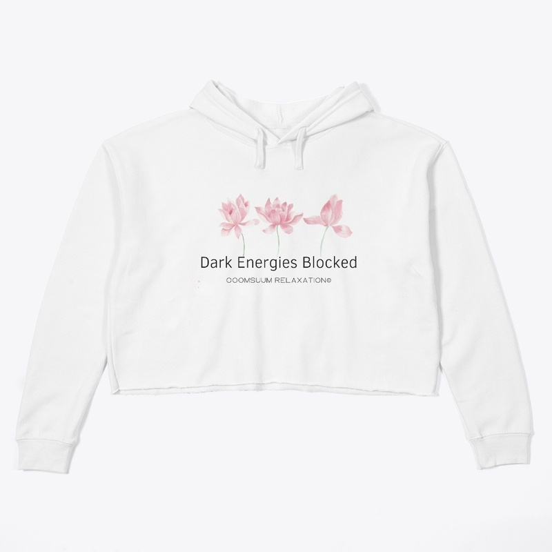 Dark Energies Removed♥ Crop Hoodie