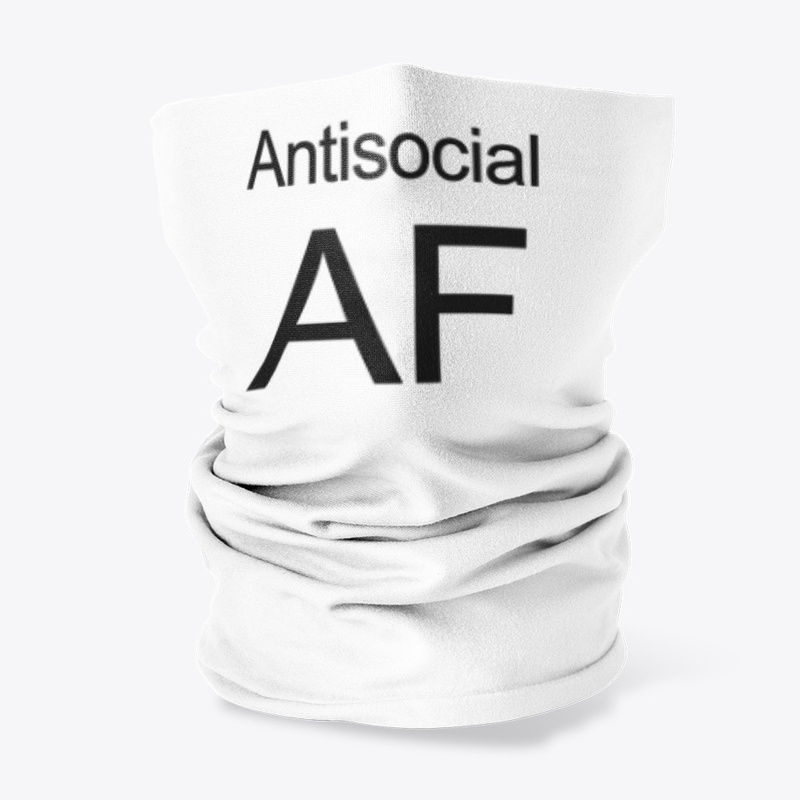 Anti social AF Neck Gaiter