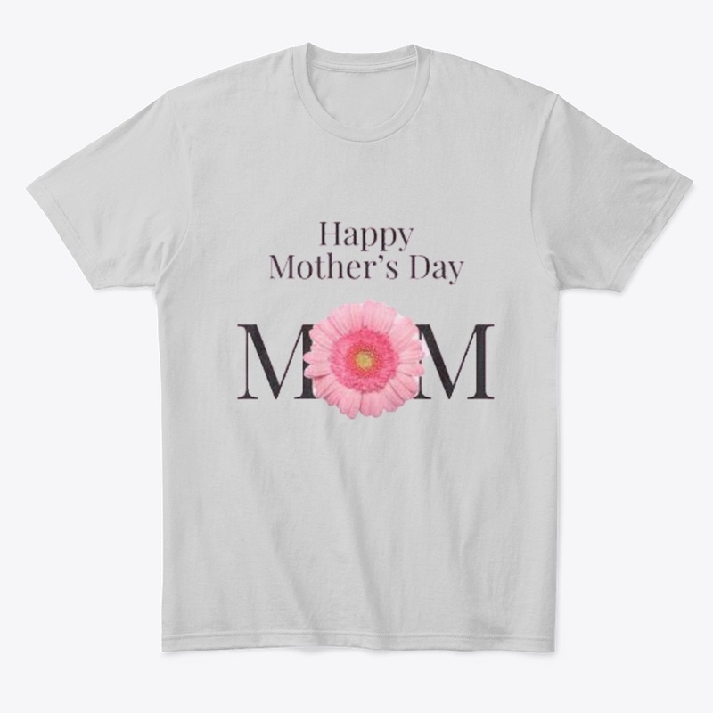 Happy Mother's Day MOM with flower