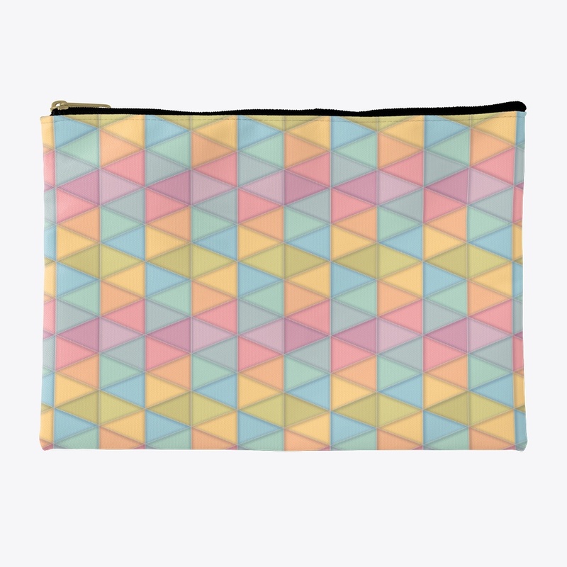 Pastel Triangles Pattern