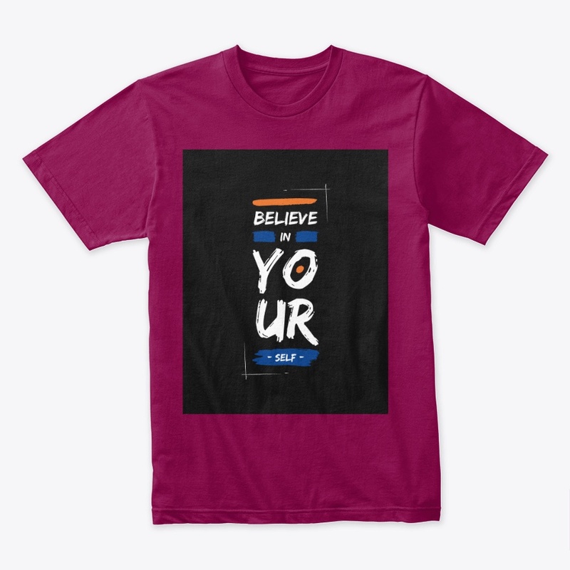 Motivational design with text. 