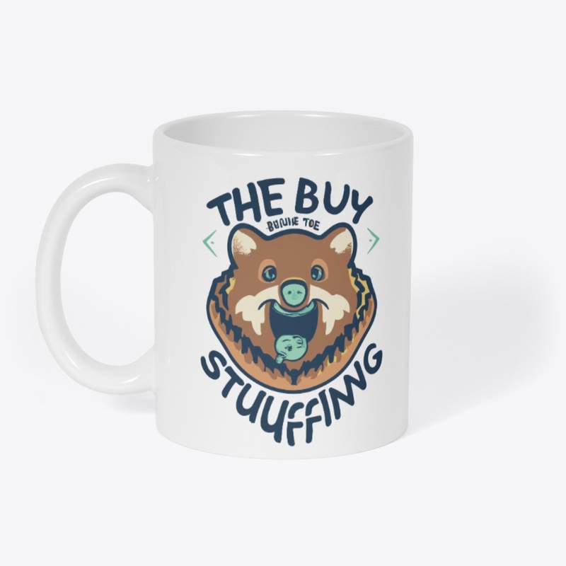 The buy behind the stuffing